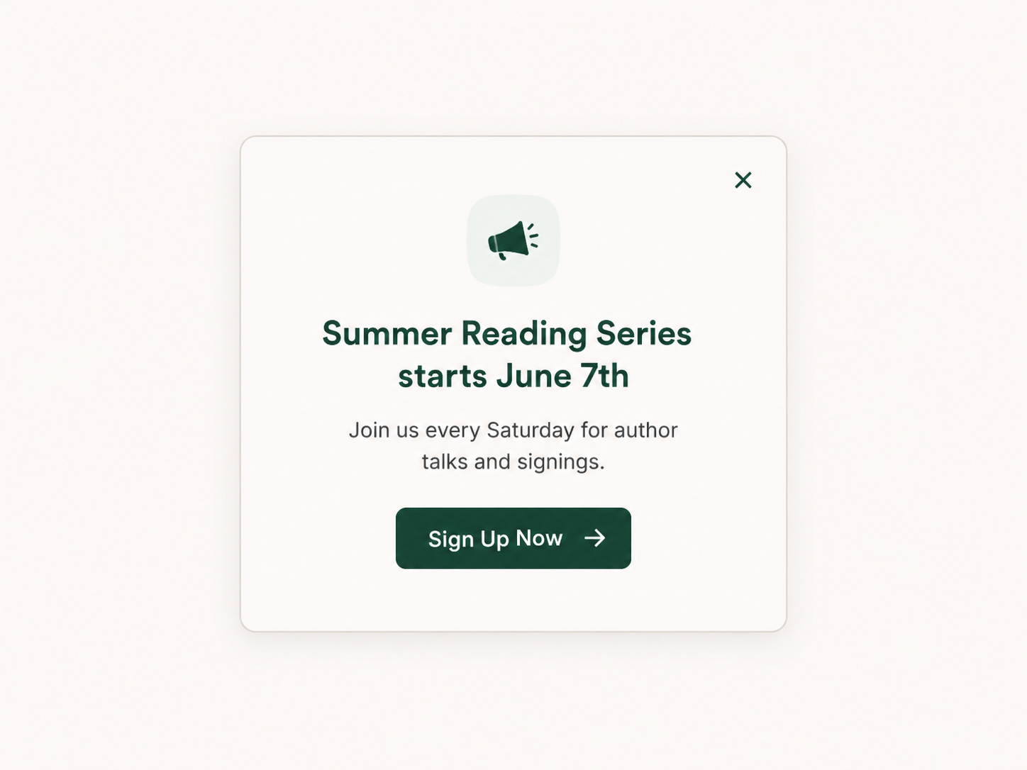 Popup Widget